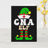 CNA認定看護師インスタントエルフ クリスマスマッチング グロ カード (黄色い花)