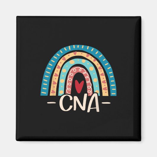 Cna – 感謝の週Certified Nursing Instant N マグネット (正面)