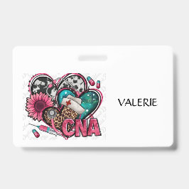 CNA Certified Nurse Aid Name Badge バッジ