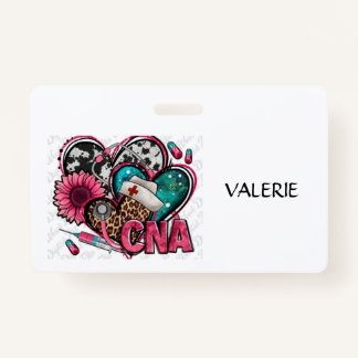 CNA Certified Nurse Aid Name Badge バッジ
