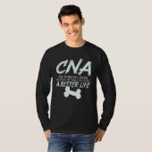 Cna - Dog Better Life認定看護助手 Tシャツ (正面フル)