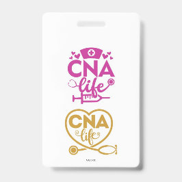 CNA Life Name Badge バッジ