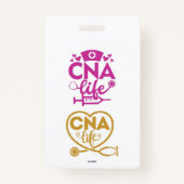 CNA Life Name Badge バッジ (正面)
