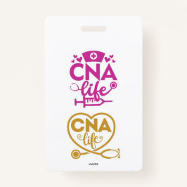 CNA Life Name Badge バッジ