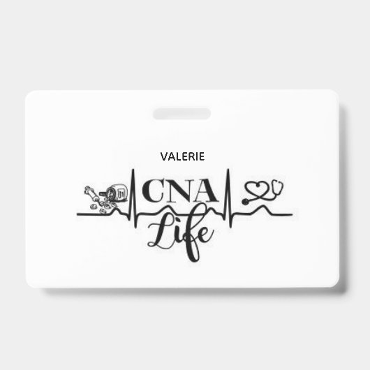 CNA Life Name Badge バッジ (正面)