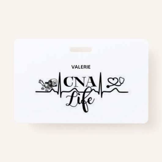 CNA Life Name Badge バッジ (正面)