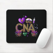 Cna Mardi Gras認定Nursing Istant Mardil Gra マウスパッド (マウス)