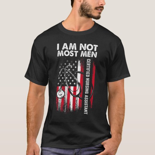 CNA Most Men Certified Nursing Assistant 2 Tシャツ (正面)