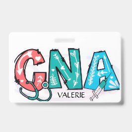 CNA Name Badge バッジ