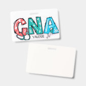 CNA Name Badge バッジ (正面＆裏面)