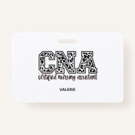 CNA Name Badge バッジ