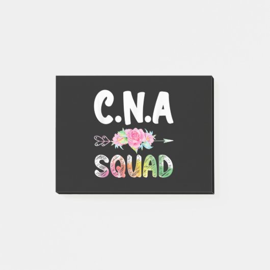 CNA Nurse Squad Certified Nursing Assistant ポストイット (正面)