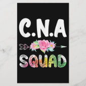 CNA Nurse Squad Certified Nursing Assistant 便箋 (正面)