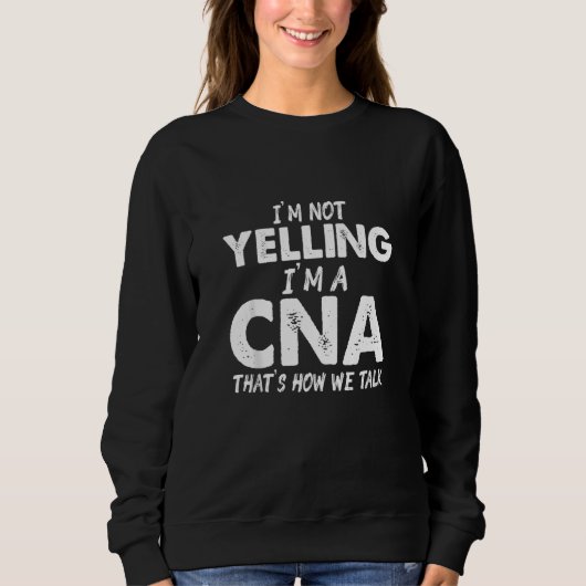 Cna Yeling認定看護助手 スウェットシャツ (正面)