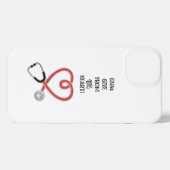 CNAs Give From the Heart! iPhone Case iPhoneケース (裏面横)