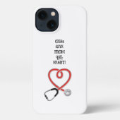 CNAs Give From the Heart! iPhone Case iPhoneケース (裏面)