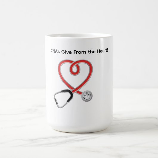 CNAs Give From the Heart Mug コーヒーマグカップ (中央)