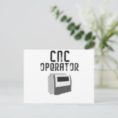 CNCオペレータ機械工 ポストカード (スタンド正面)