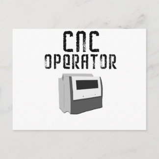 CNCオペレータ機械工 ポストカード
