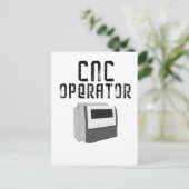 CNCオペレータ機械工 ポストカード (スタンド正面)
