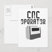 CNCオペレータ機械工 ポストカード (正面/裏面)