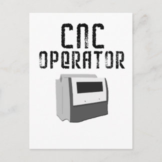 CNCオペレータ機械工 ポストカード