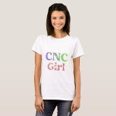 CNCガール Tシャツ (正面フル)