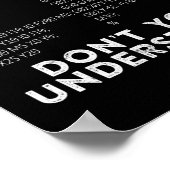 CNCマチニスト何が分からないの? ポスター (角)