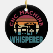 CNC機械加工CNC機械 セラミックオーナメント (裏面)