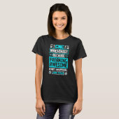 Cnc機械加工Metalworker加工ジョブタイトル Tシャツ (正面フル)