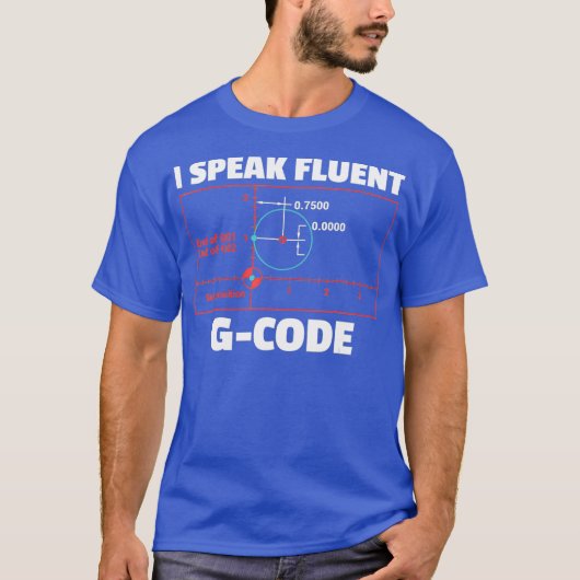 CNC Machinist Programmer T Gift 男性へ and Tシャツ (正面)