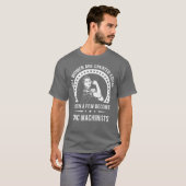 Cnc Machinist s for Women  Cnc Machinist Tシャツ (正面フル)