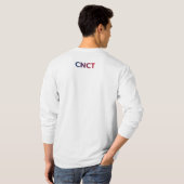 CNCTロゴ長袖 Tシャツ (裏面フル)