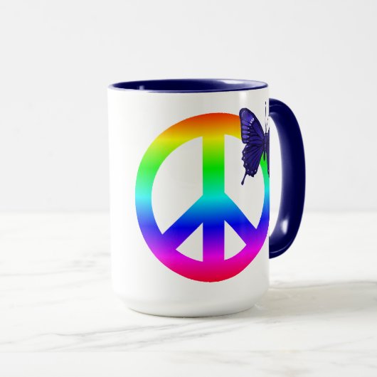 CNDの蝶 マグカップ (正面右)
