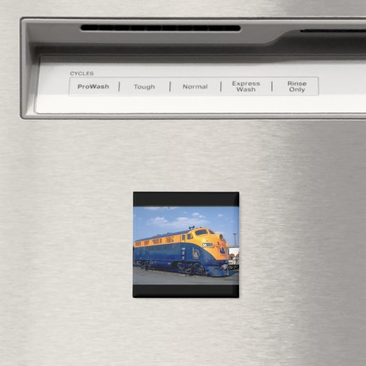 CNJ EMD F-3A #56. (train;sky_Trains マグネット (インサイチュ (食洗機))