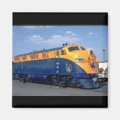 CNJ EMD F-3A #56. (train;sky_Trains マグネット (正面)