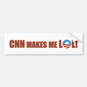 CNNは私にLOLを作ります! バンパーステッカー