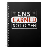 CNSのナースの臨床ナースの専門家によって得られるナース ノートブック (正面)