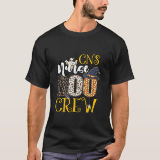 CNSナースブークルーハロウィーン仮装ブー幽霊Spi Tシャツ