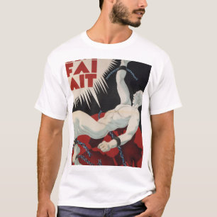 CNT. FAI. AITの(1937年の) _Propagandaポスター Tシャツ