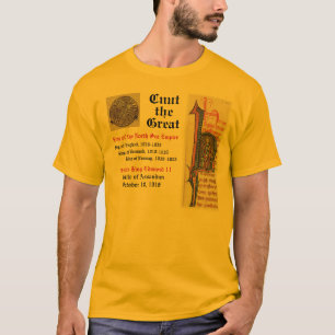 Cnut素晴らしいの Tシャツ