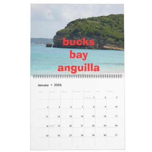 cnv00029、denis flemingデザイン カレンダー (1月 2026)