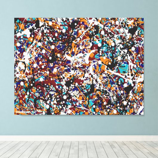 CNVS_001 キャンバスプリント (インサイチュ (ウッドフロア))