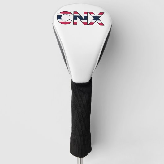 CNXドライバカバー ゴルフヘッドカバー (正面)