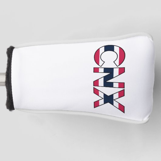 CNXパターカバー ゴルフヘッドカバー (正面)