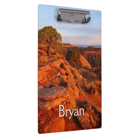 COモニュメントのグランドビュートレイルでのサンライズ クリップボード (右)