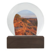 COモニュメントのグランドビュートレイルでのサンライズ スノーグローブ (裏面)