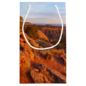 COモニュメントのグランドビュートレイルでのサンライズ スモールペーパーバッグ (裏面)