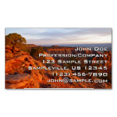 COモニュメントのグランドビュートレイルでのサンライズ マグネット名刺 (正面)