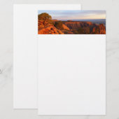 COモニュメントのグランドビュートレイルでのサンライズ 便箋 (正面/裏面)